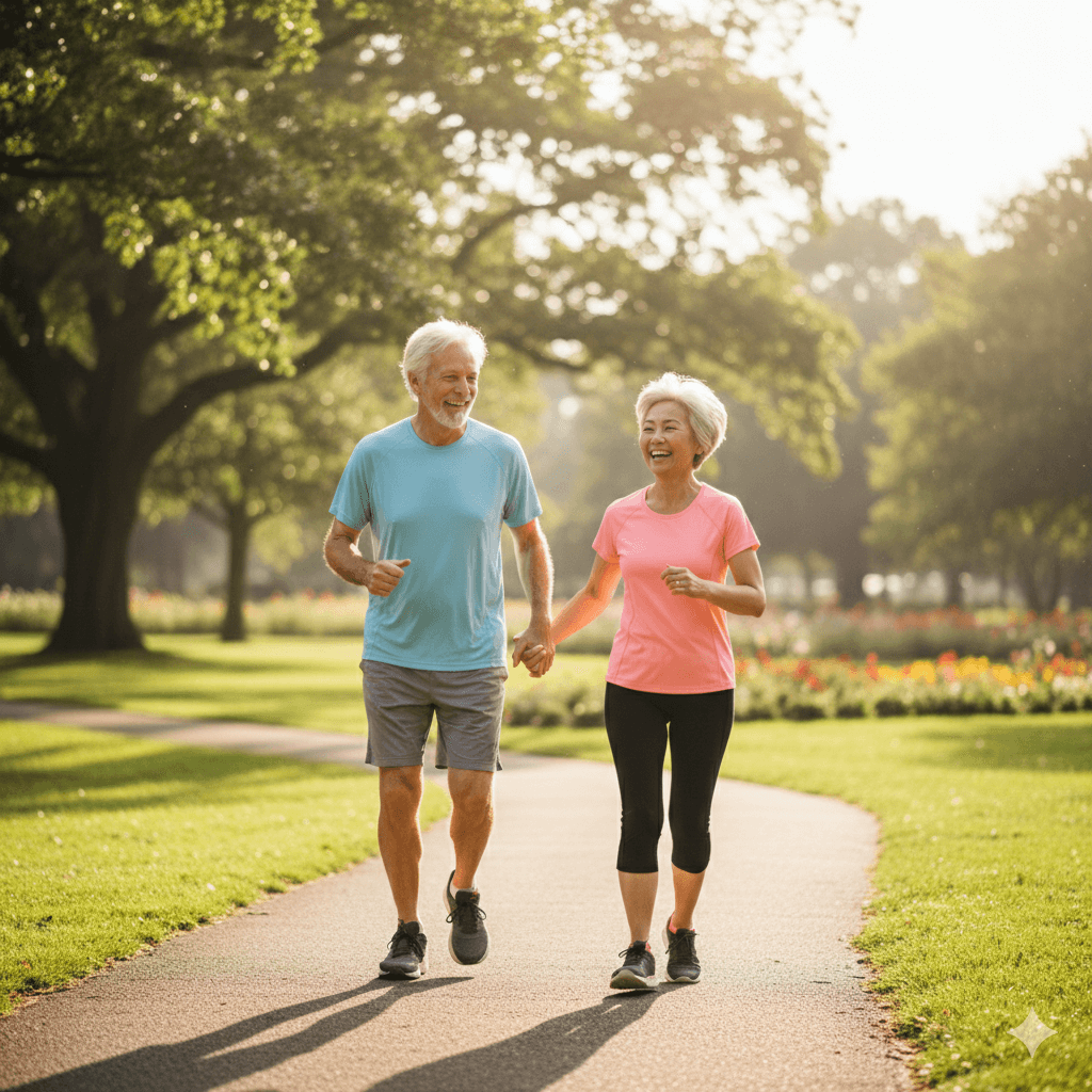 Healthcare professionals reviewing medical data on a tablet